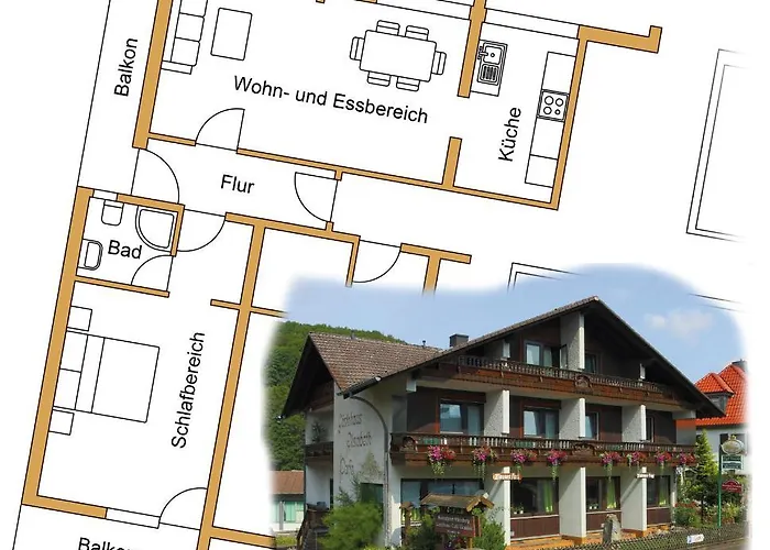 Bed & Breakfast Gaestehaus Elisabeth Poppenhausen